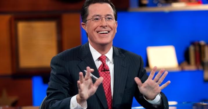VIDEO: Colbert Thinks Child Sacrifice Is Funny (0:39)