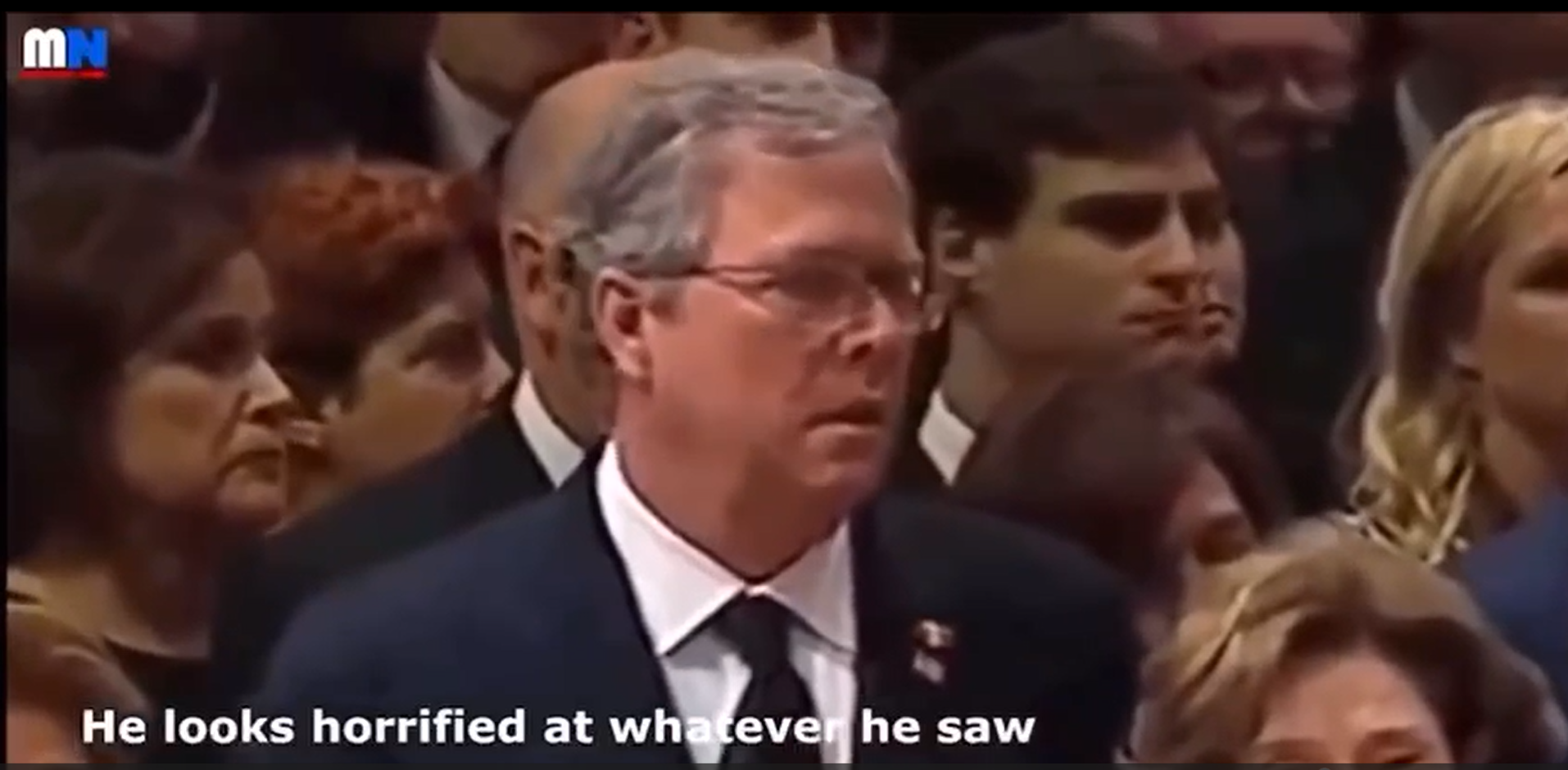 VIDEO | The Mysterious Video Leak from George Bush’s Funeral (4:44)